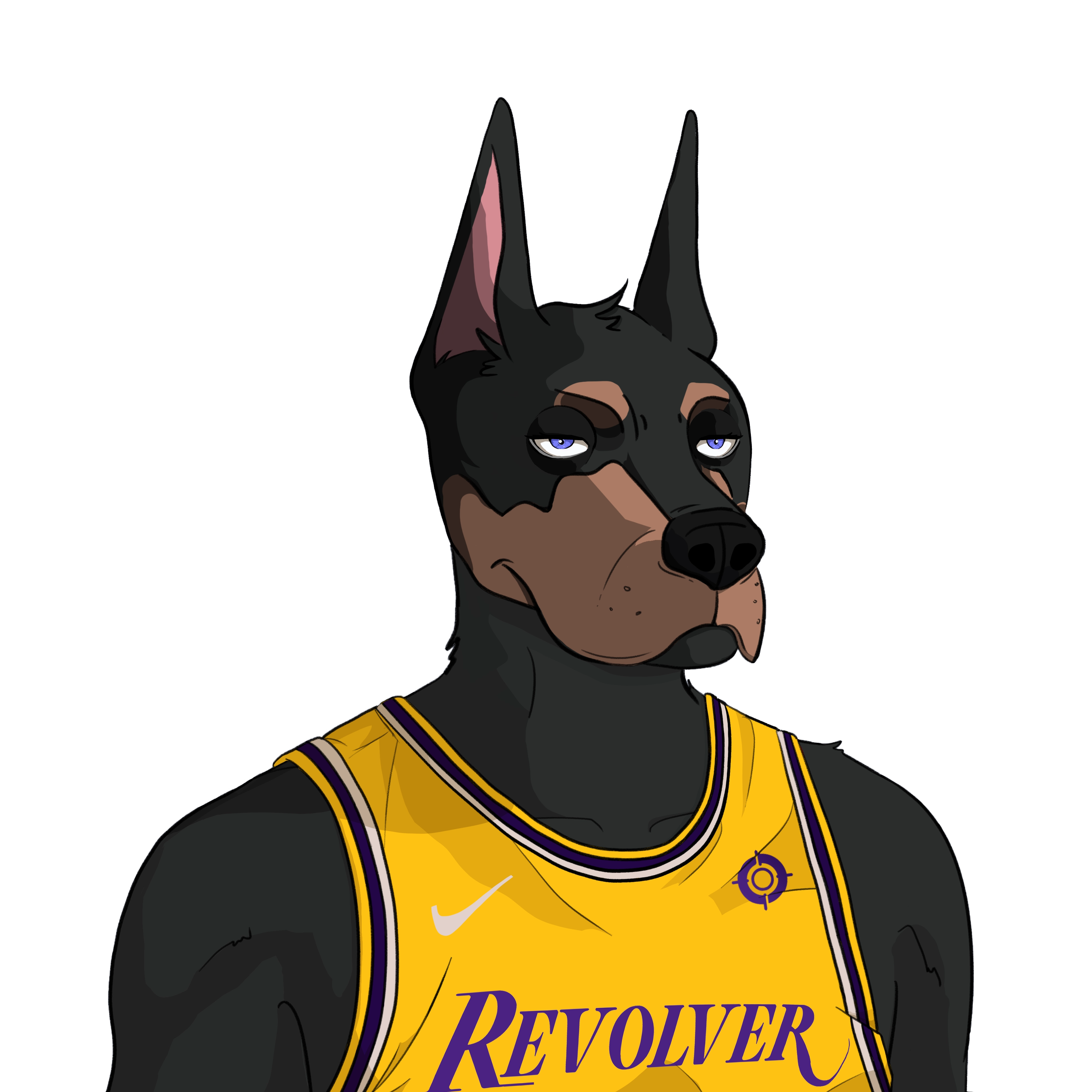 underdog NFT with suspenders